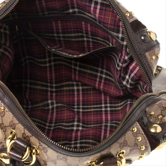 GUCCI BOSTON INDY BABOUSKA GG CRYSTAL  BAG - Picture 9 of 12